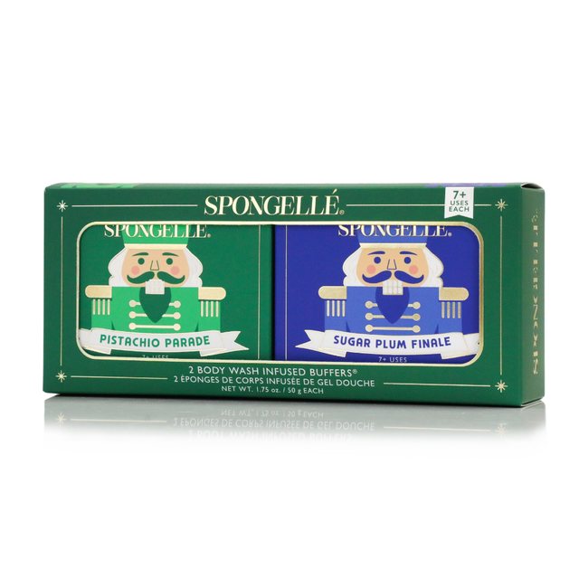 Coffret Nutcracker Green — éponge infusée Spongellé