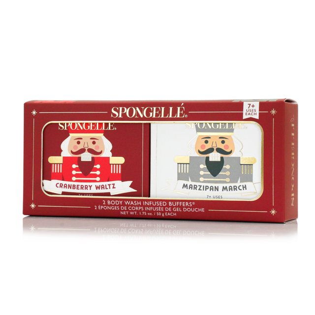 Coffret Nutcracker Red — éponge infusée Spongellé