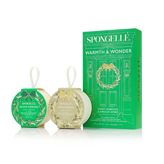 Coffret Warmth & Wonder — éponge infusée Spongellé